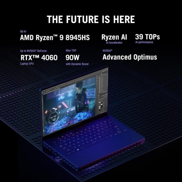 ASUS ROG Zephyrus G14 GA403UV-QS086WS -  AMD RYZEN 9 Gaming Laptop - Image 2