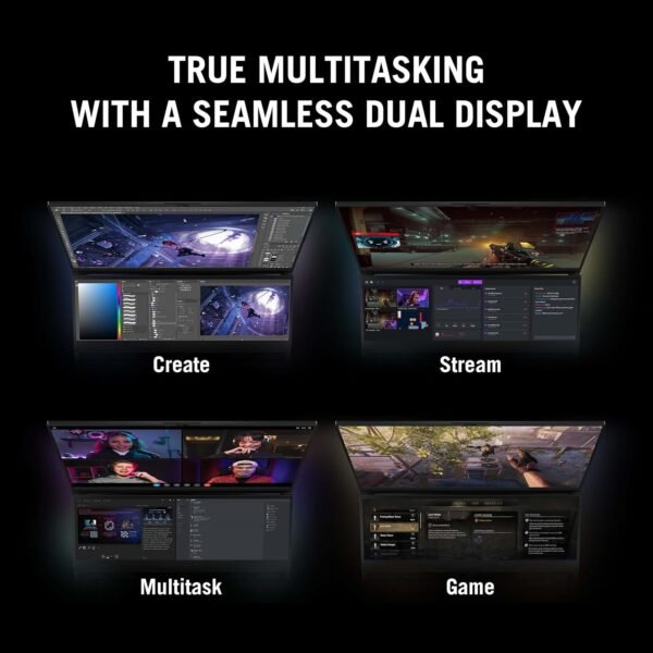 Asus Zephyrus DUO GX650RXZ-LB226WS Ryzen 9 Gaming Laptop - Image 4